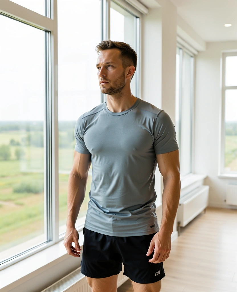 Treneris savo studijoje Klaipėdoje